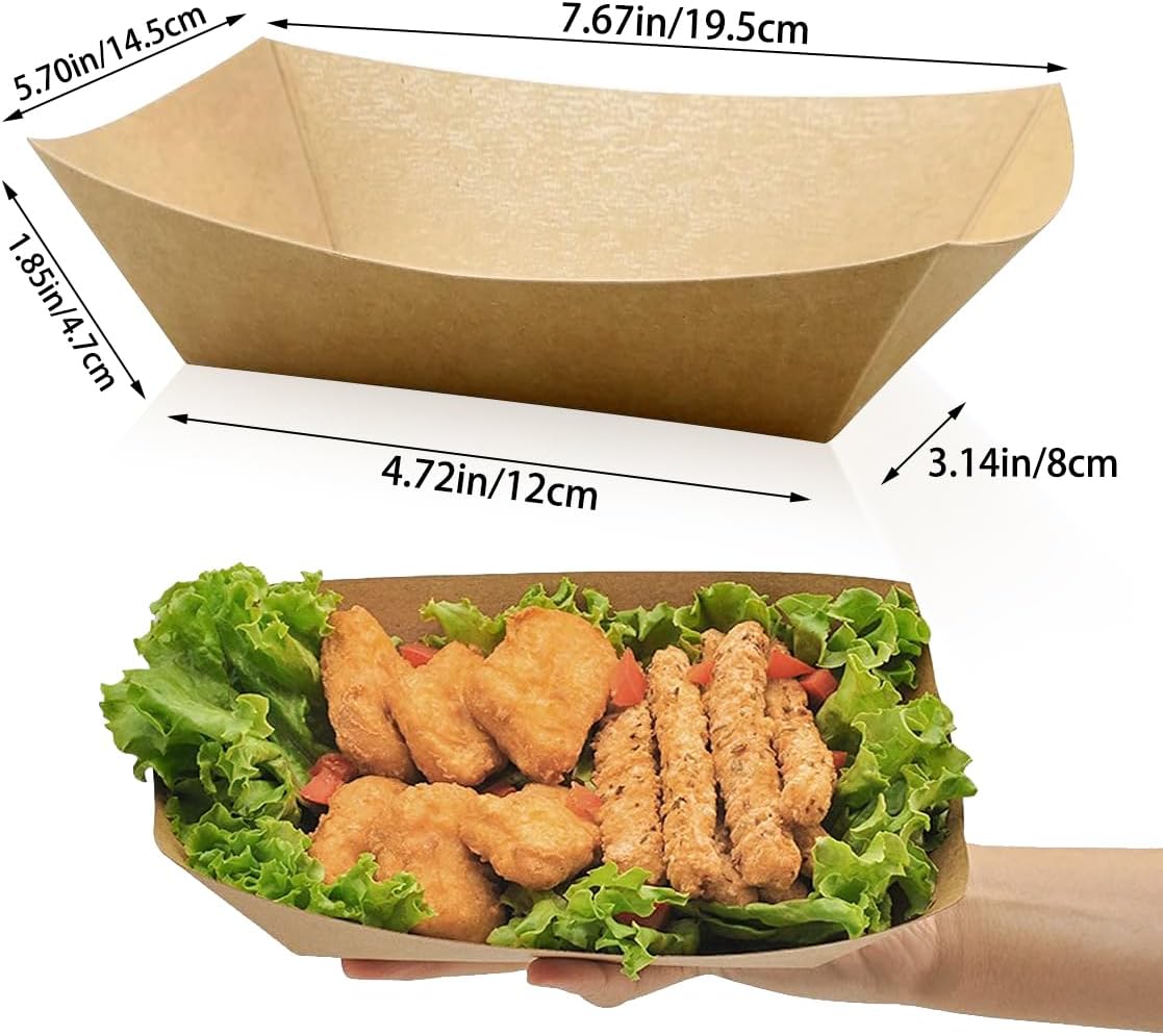 100 Pack 3 lb Heavy Duty Paper – Food Snacks Images Bewertung und Preis