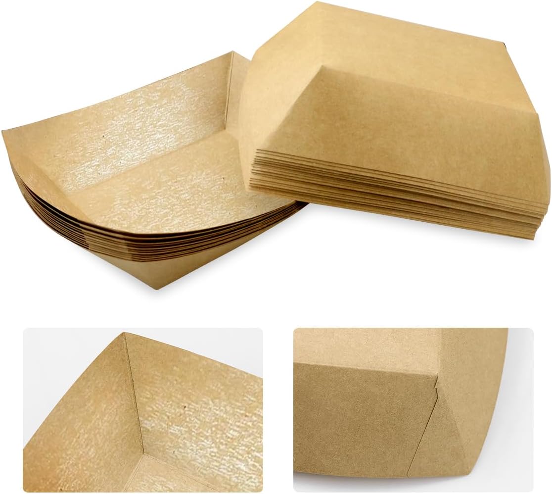 100 Pack 3 lb Heavy Duty Paper – Food Snacks Images Bewertung und Preis
