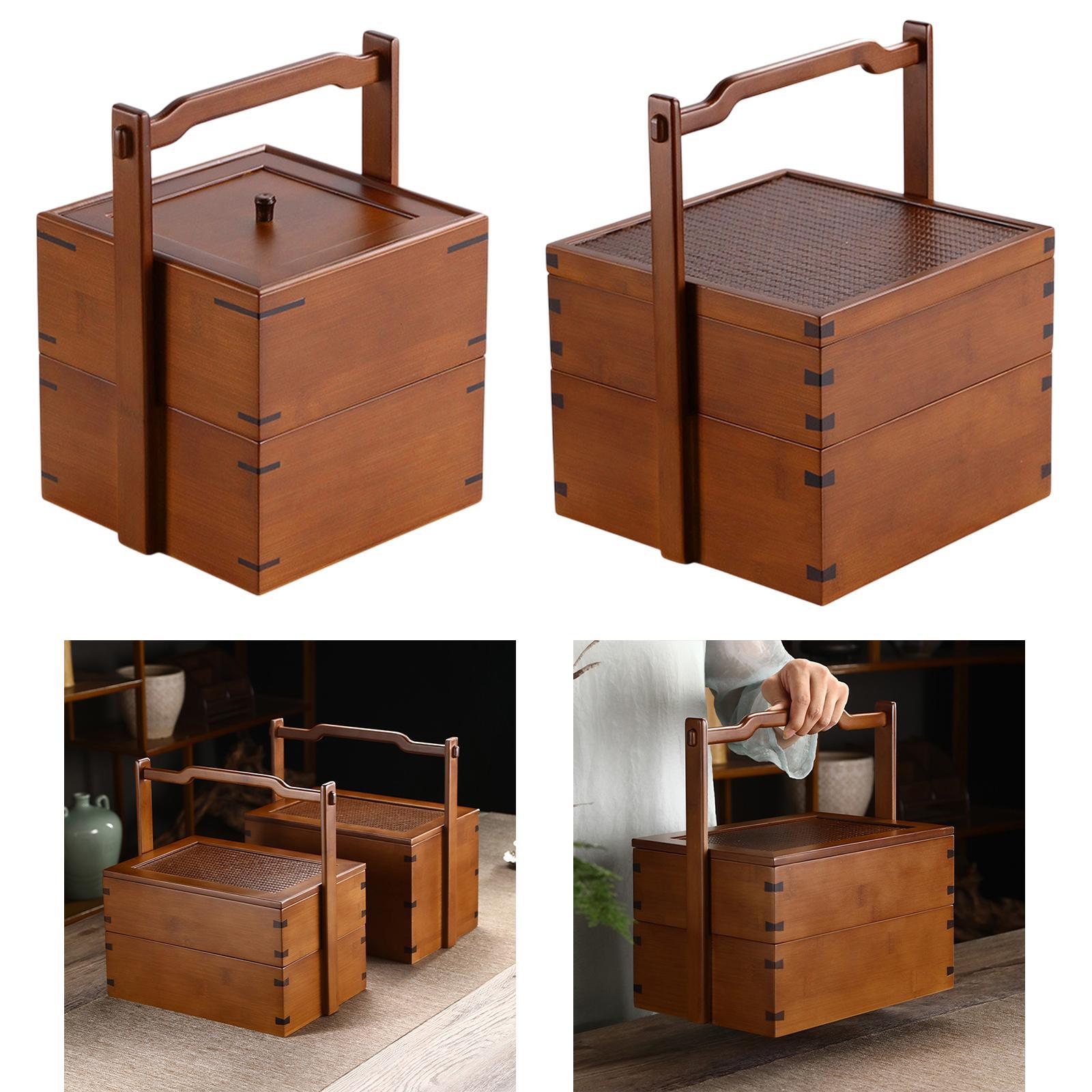 Bamboo Food Storage Box Versat – Snacks Food Gift Baskets Bewertung und Preis