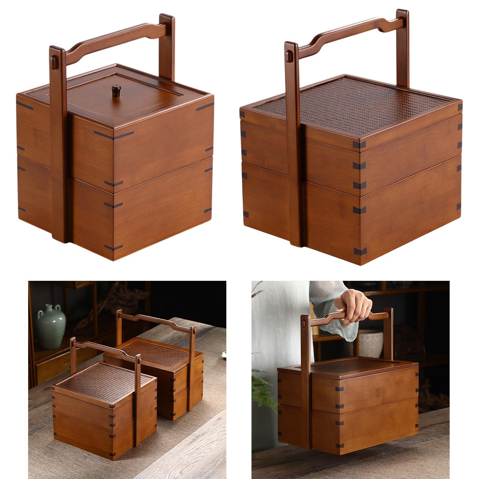 Bamboo Food Storage Box Versat – Snacks Food Gift Baskets Bewertung und Preis