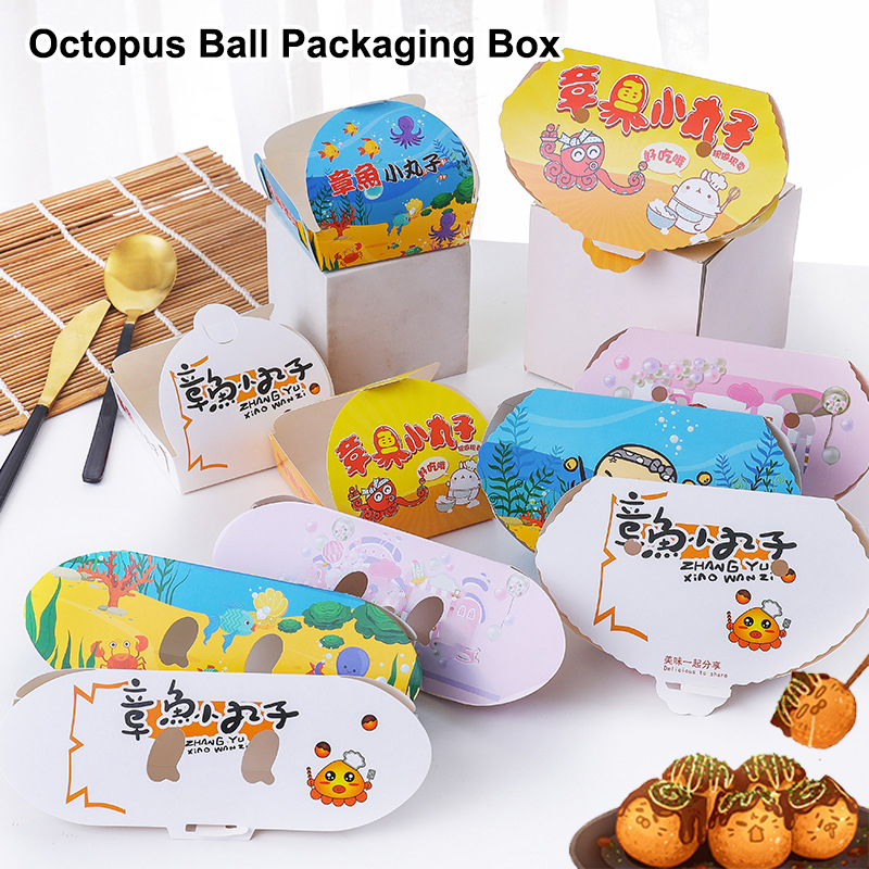 100Pcs Disposable Cartoon Octo – Street Food Snacks Bewertung und Preis