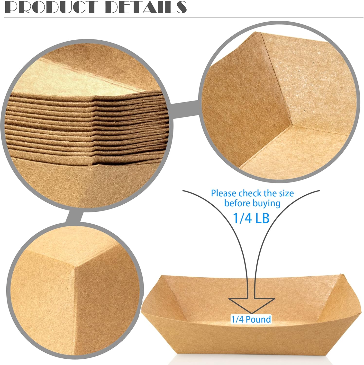 200 Pack Small Paper Food Tray – Food Snacks Images Bewertung und Preis