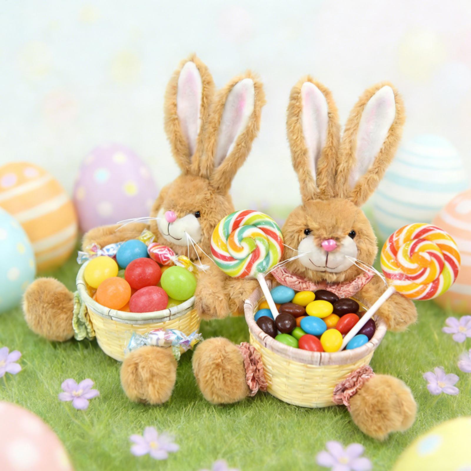Easter Bunny Basket Rabbits Sh – Snacks Food Gift Baskets Bewertung und Preis