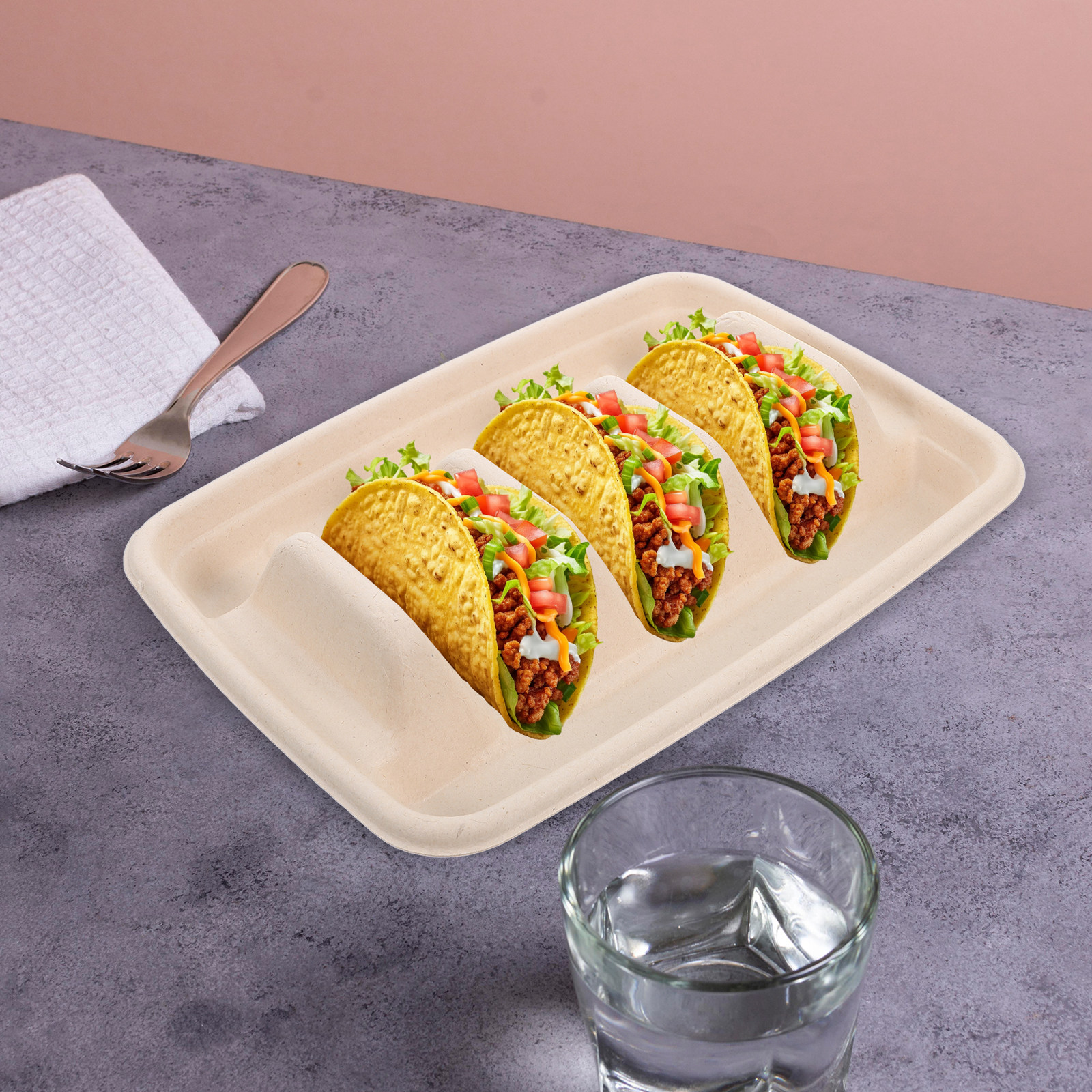 50Pcs Taco Holders Disposable  – Street Food Snacks Bewertung und Preis