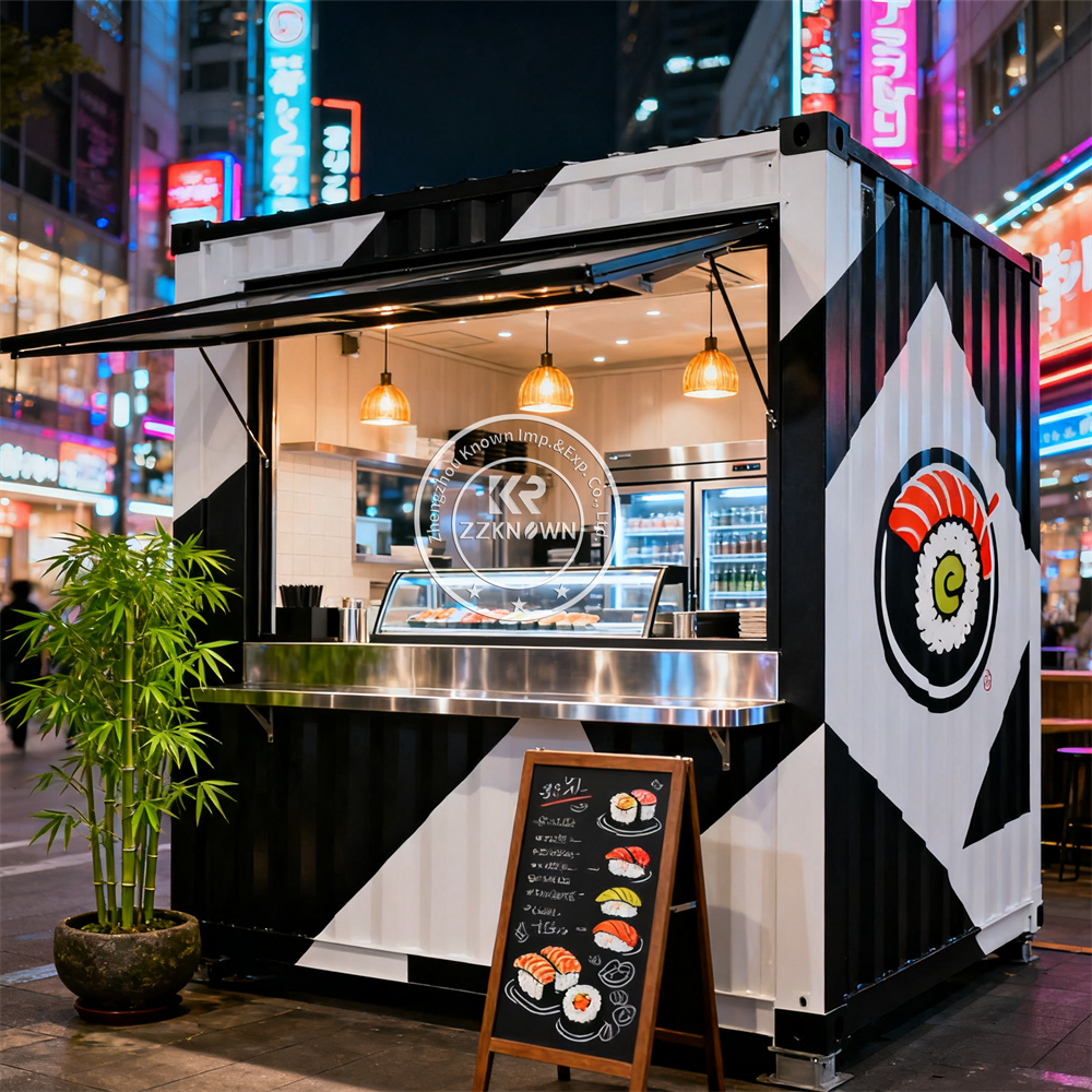 Prefabricated Street Bubble Te – Street Food Snacks Bewertung und Preis