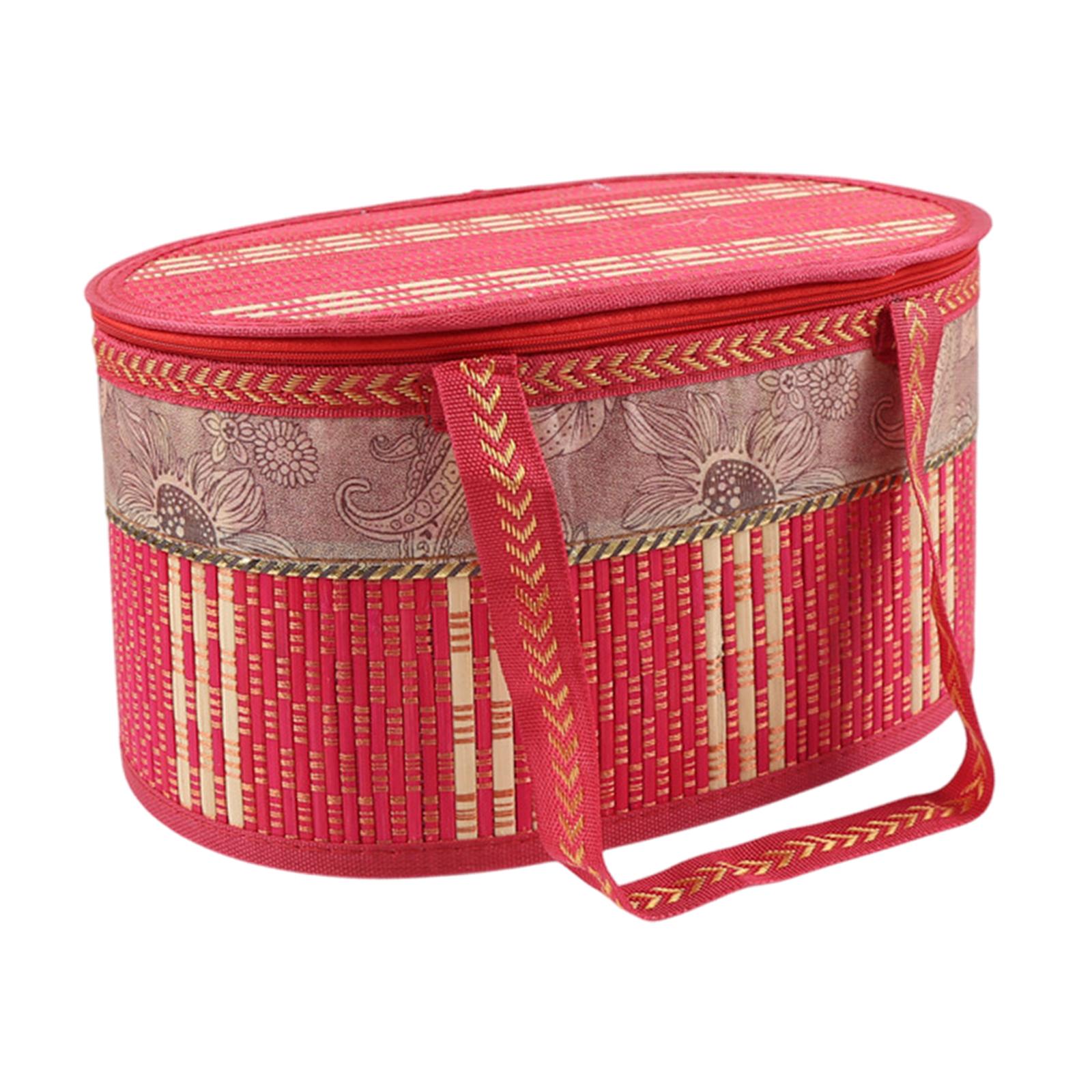 Folding Bamboo Basket Food Sto – Snacks Food Gift Baskets Bewertung und Preis