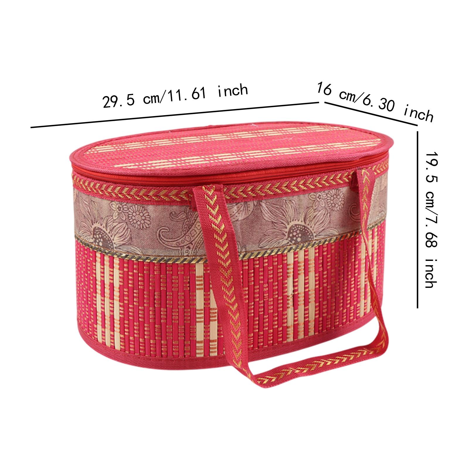 Folding Bamboo Basket Food Sto – Snacks Food Gift Baskets Bewertung und Preis