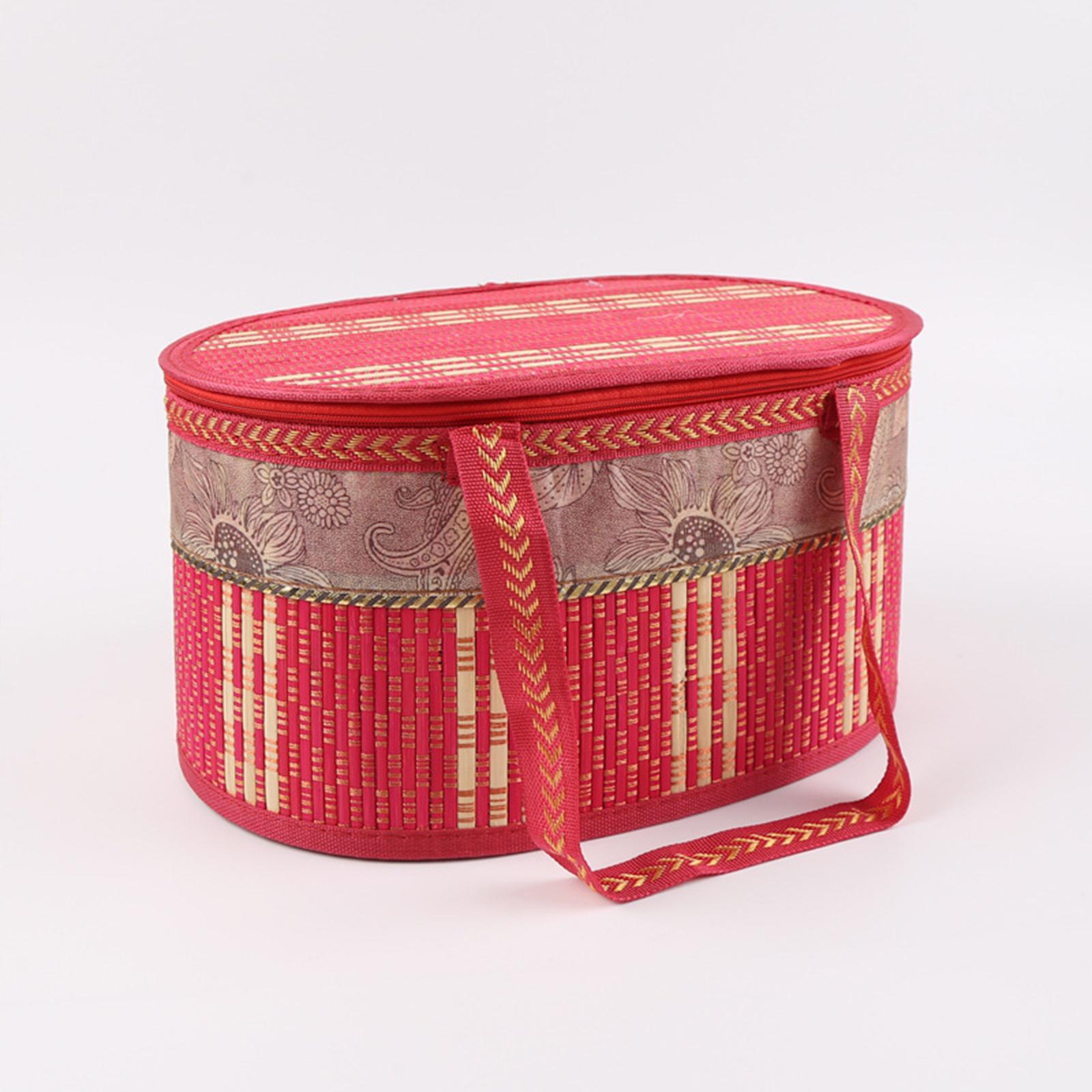 Folding Bamboo Basket Food Sto – Snacks Food Gift Baskets Bewertung und Preis
