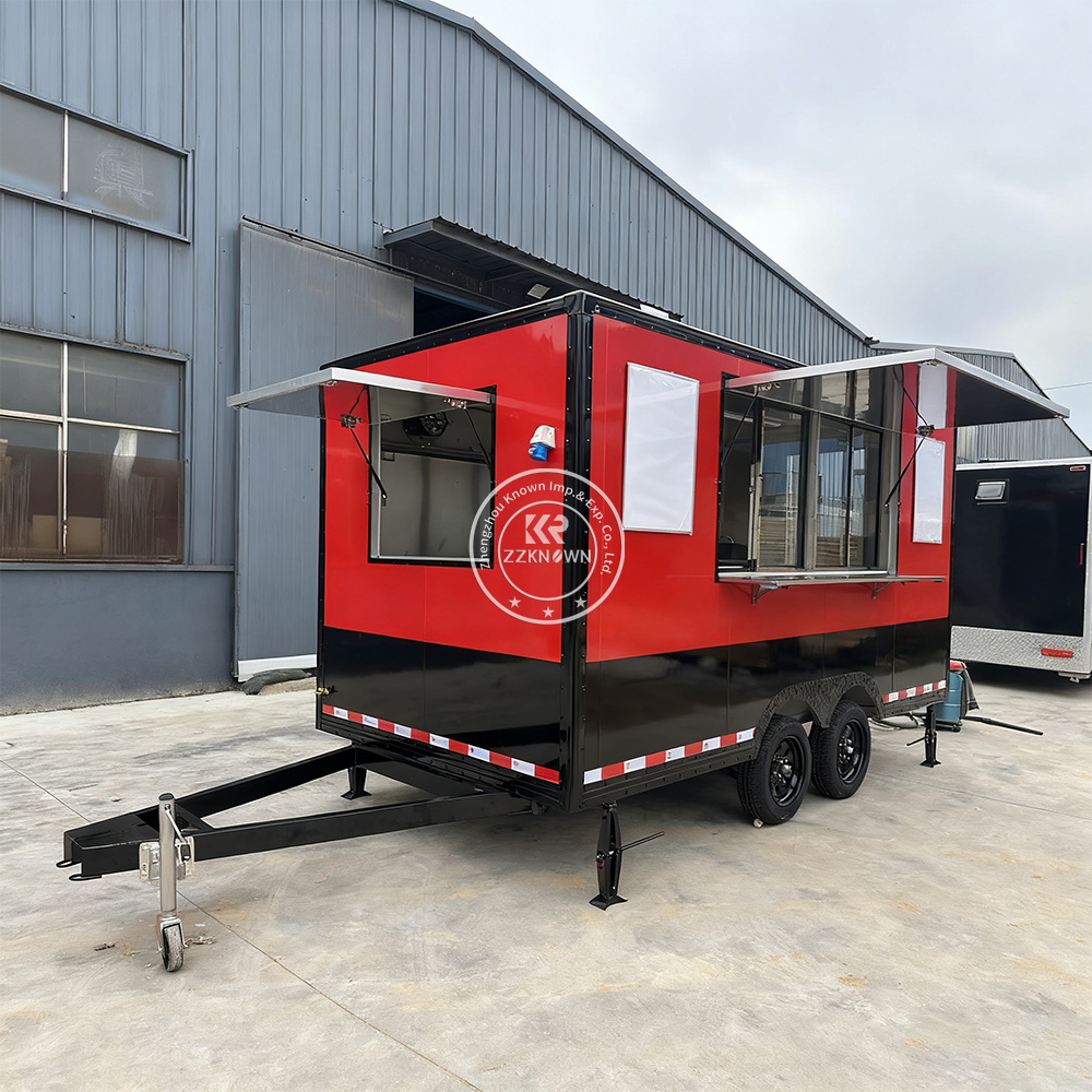 New Food Truck Trailer for Sal – Street Food Snacks Bewertung und Preis