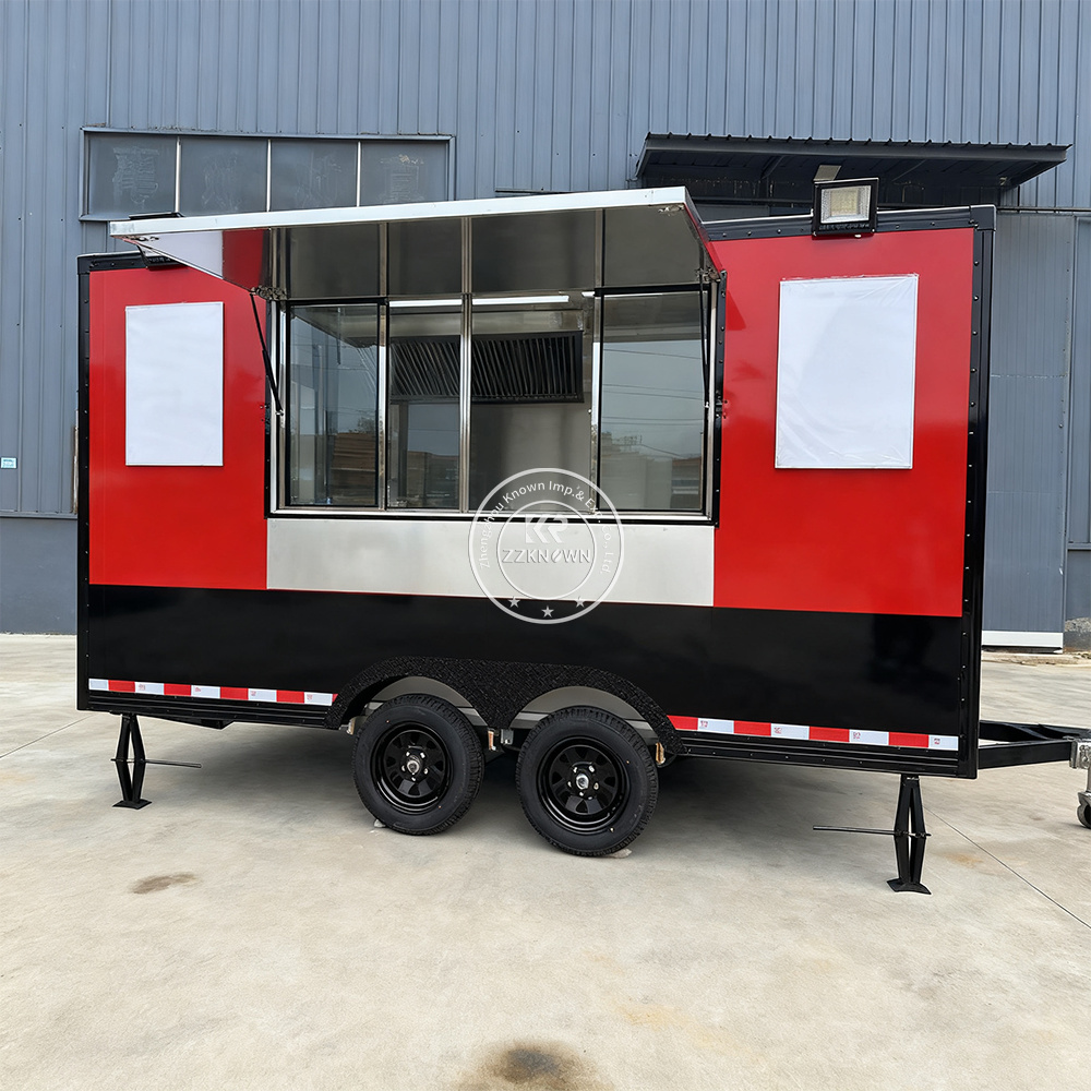 New Food Truck Trailer for Sal – Street Food Snacks Bewertung und Preis