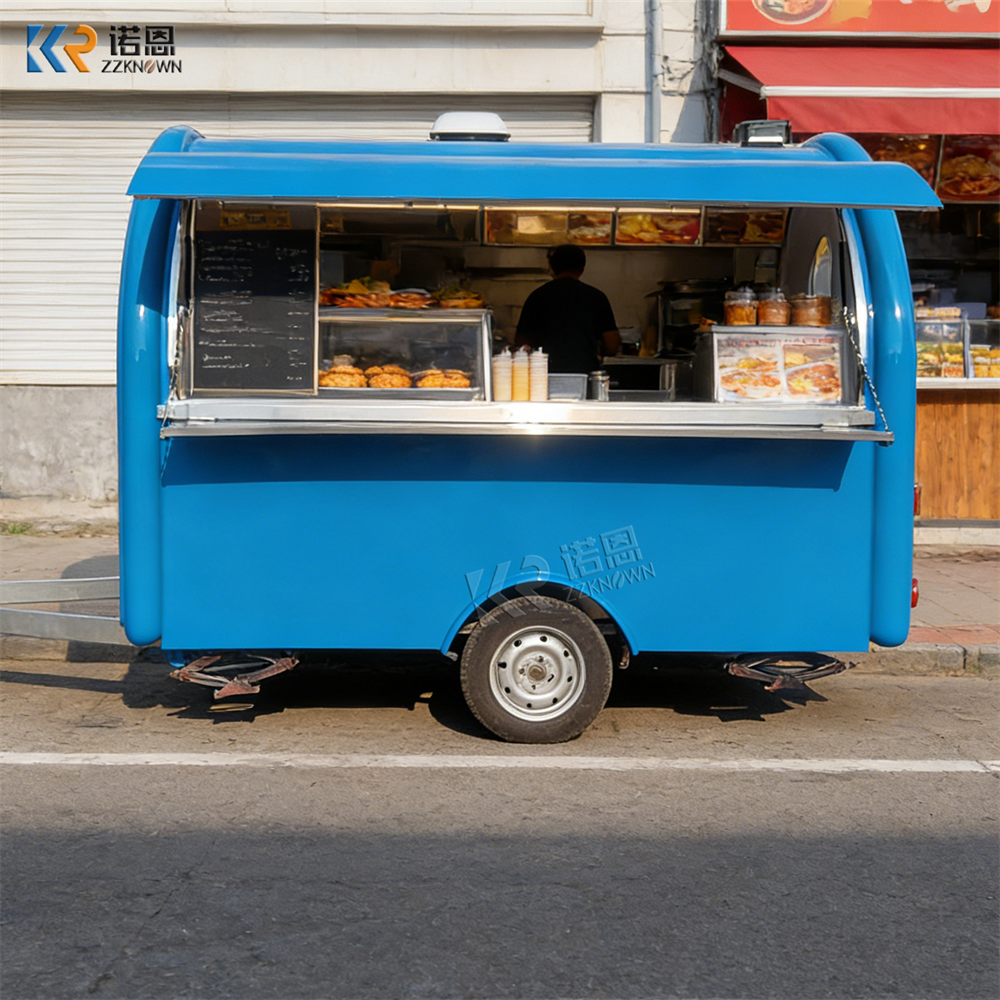 Commercial Fast Food Trailer M – Street Food Snacks Bewertung und Preis