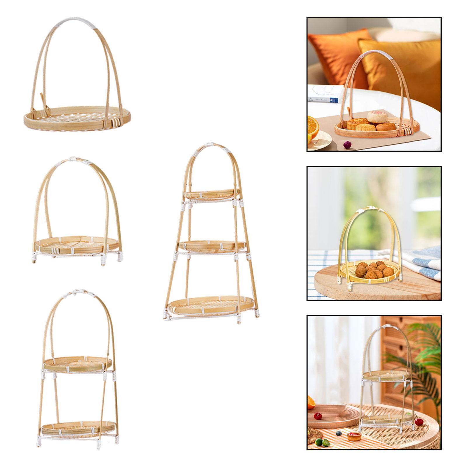 Bamboo Woven Snack Organizer M – Snacks Food Gift Baskets Bewertung und Preis