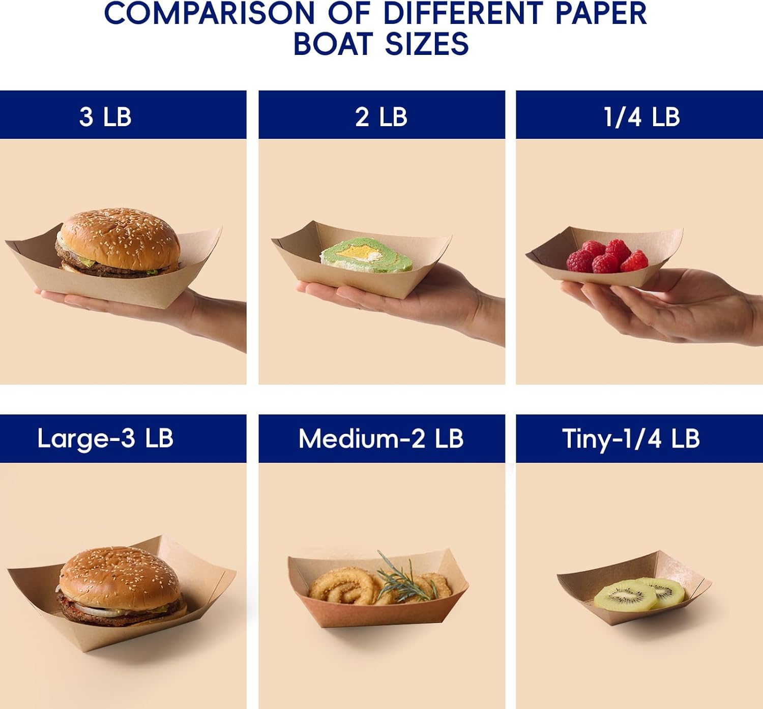 2lb Disposable Paper Food Tray – Food Snacks Images Bewertung und Preis